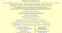 Desktop Screenshot of foodlady.com